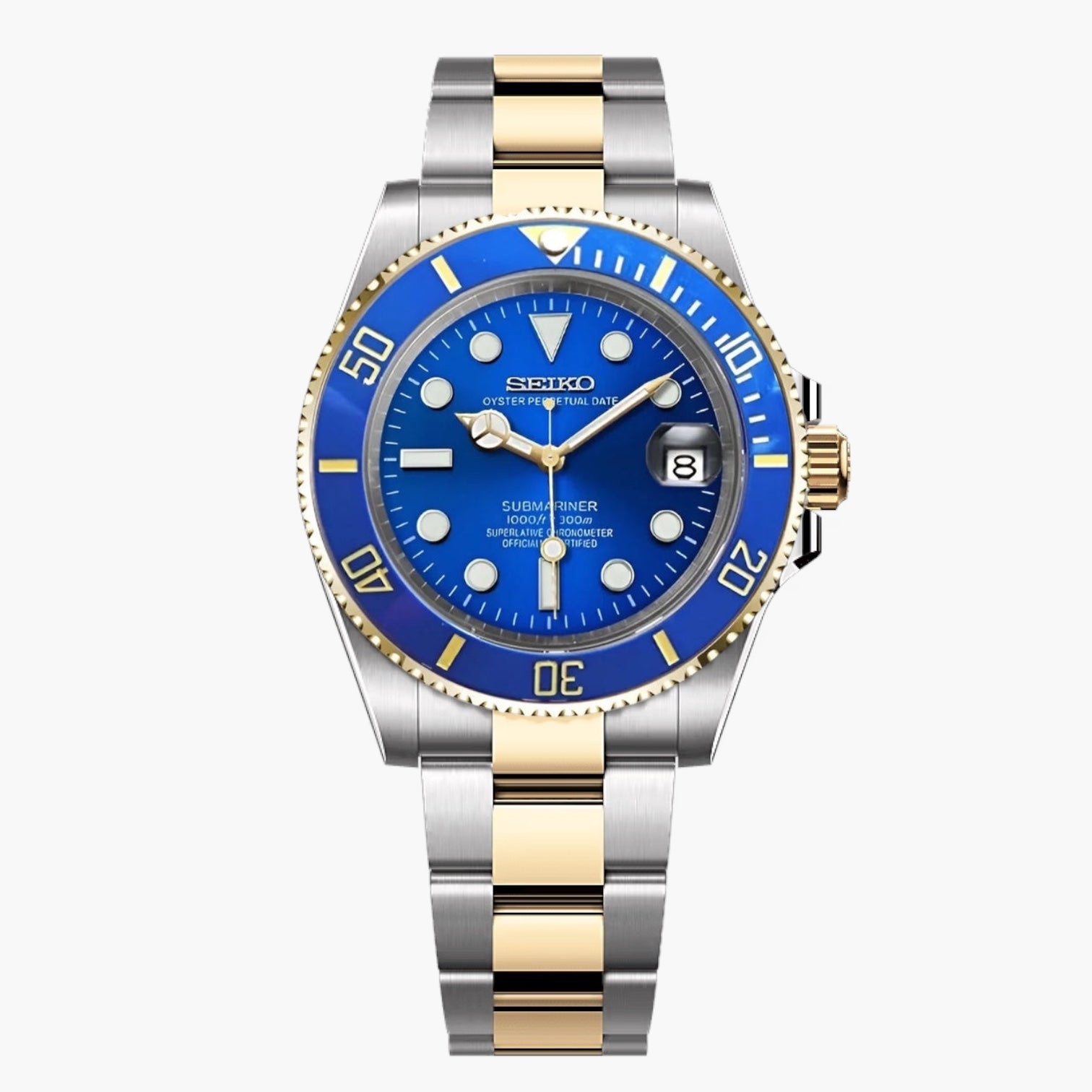 Seikomariner Blue Twotone