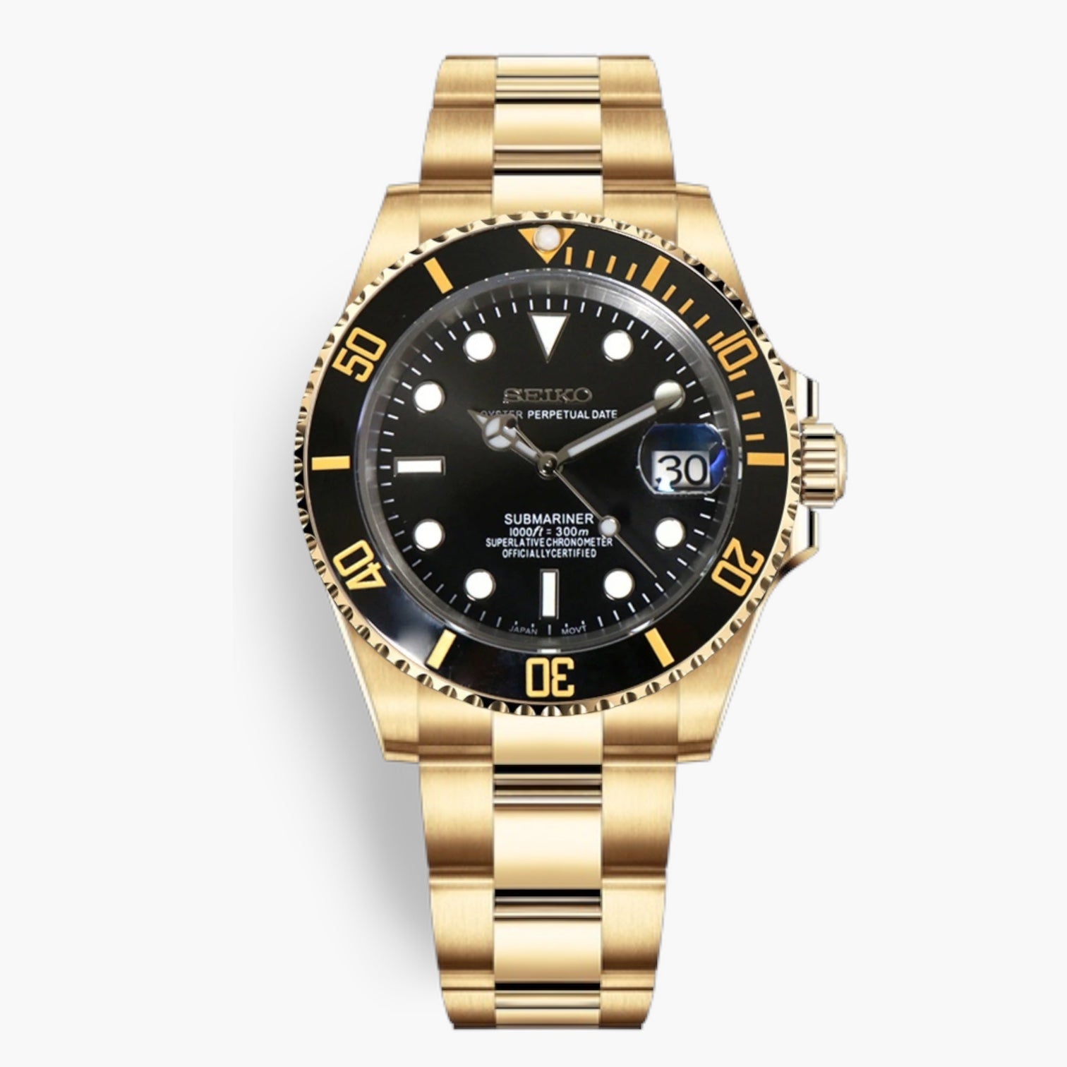 Seikomariner Black Gold Oyster